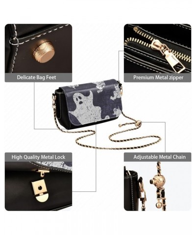 Crossbody Bags for Women Trendy Women's Black Shoulder Bag Small PU Leather Flap Cross Body Bag Handbags Pattern8 $22.13 Cros...