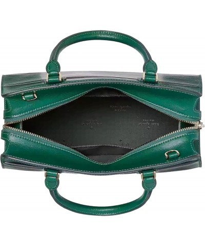 Madison Medium Satchel Saffiano Leather Handbag Deep Jade $48.04 Satchels