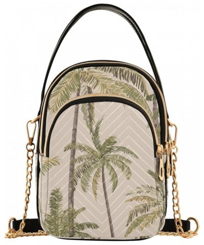 Tropical Summer Crossbody Bags for Women Small Shoulder with Detachable Straps, Shoulder Handbags for Ladies Tropical Summer5...