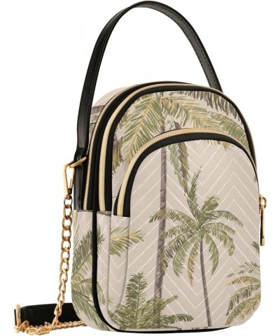 Tropical Summer Crossbody Bags for Women Small Shoulder with Detachable Straps, Shoulder Handbags for Ladies Tropical Summer5...