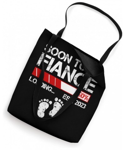 Soon To Be Fiance Est 2023 For Men - Funny New Fiance Tote Bag $13.50 Totes