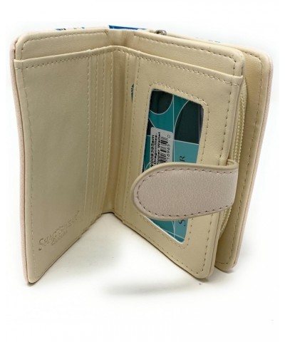 Shagwear Floral Dragonflies Small Insect Wallet for Women Vegan Faux Leather Beige 4.5 $22.79 Wallets