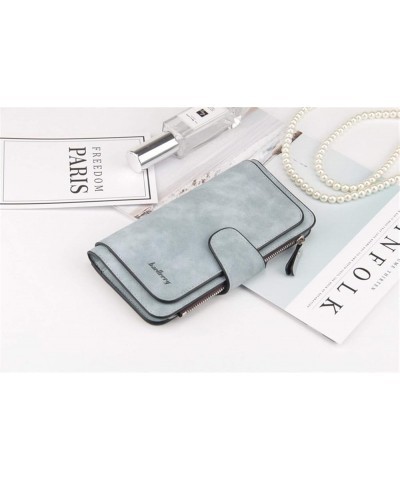 Women's Wallet, Long Wallet Card Package, Long Buckle with Zipper Multi-Color Card Position Purse Mobile Phone Bag Clutch Bag...