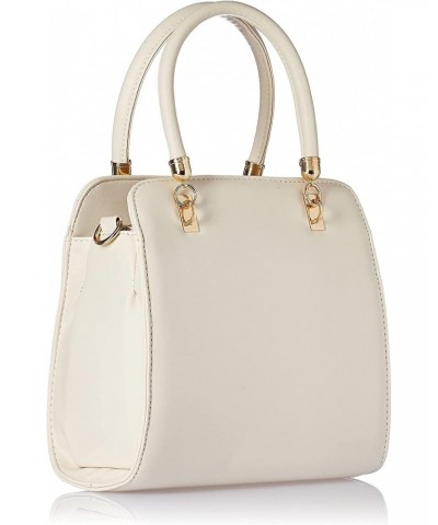 Women's Faux Leather Handbag, WHITE $38.28 Handbags