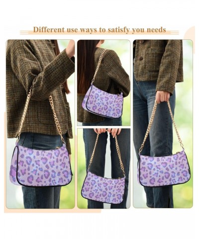 Leopard Shoulder Bag for Women Beach Travel Work Purses with Zipper Closure for Travel Party Purse $15.59 Shoulder Bags