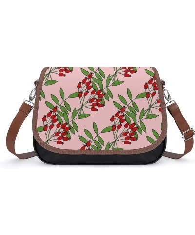 Fruit Womens Leather Expandable Travel Crossbody Adjustable Strap Style-4 $18.96 Crossbody Bags