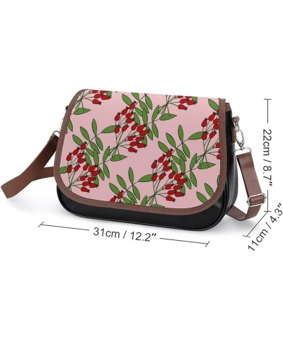 Fruit Womens Leather Expandable Travel Crossbody Adjustable Strap Style-4 $18.96 Crossbody Bags