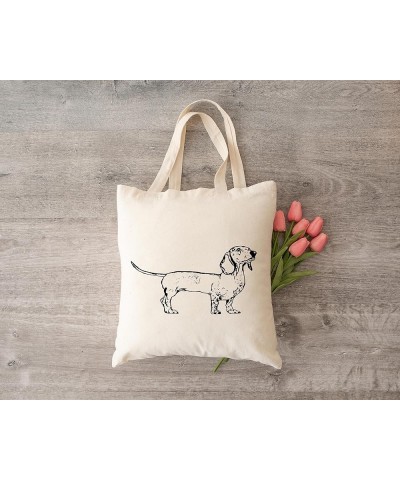 Dog Tote Bag Dachshund Full Body $10.19 Totes