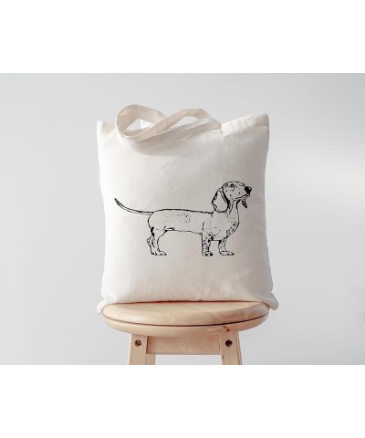 Dog Tote Bag Dachshund Full Body $10.19 Totes