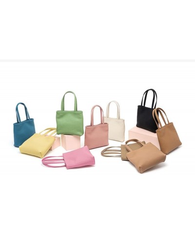 Women's Small square bag soft leather small square bag metal chain shoulder bag mini clutch Xiaojihuang $32.98 Handbags