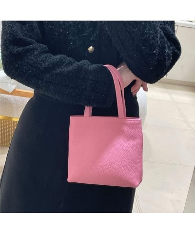 Women's Small square bag soft leather small square bag metal chain shoulder bag mini clutch Xiaojihuang $32.98 Handbags