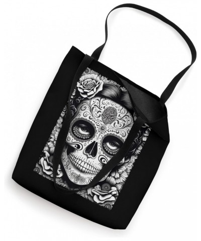 Mexico Holiday Catrina Calaveras Skull Dia De Los Muertos Tote Bag $13.48 Totes