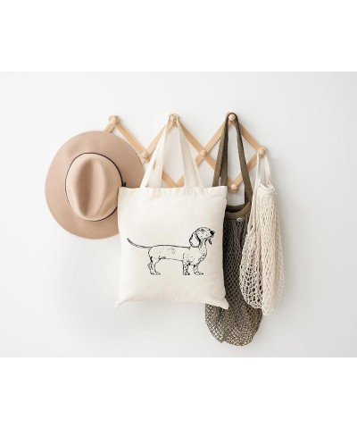 Dog Tote Bag Dachshund Full Body $10.19 Totes