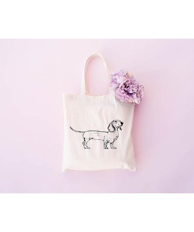 Dog Tote Bag Dachshund Full Body $10.19 Totes