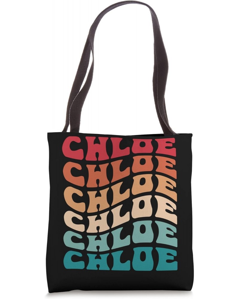 Chloe Tie Dye Groovy Hippie 60s 70s, Name Chloe Tote Bag $11.74 Totes