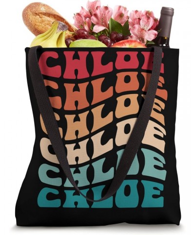 Chloe Tie Dye Groovy Hippie 60s 70s, Name Chloe Tote Bag $11.74 Totes