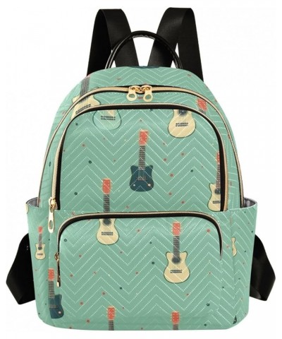 Mini Backpack Purse for Women, Guitars Travel Bag Casual Daypack Shoulder Bag Small $14.40 Backpacks