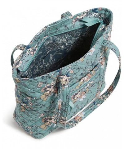 Womens Cotton Small Vera Tote Bag Sunlit Garden Sage - Recycled Cotton $35.36 Totes