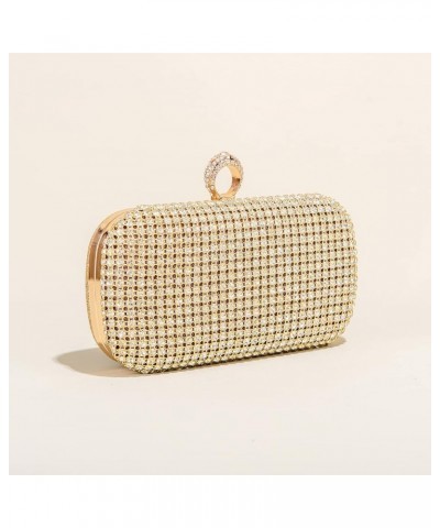 Crystals Evening Clutch Bag for Women Small Shoulder Bags Sparkling Wedding Purses Handbags Evening Bags Formal Gold $18.89 E...