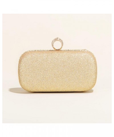 Crystals Evening Clutch Bag for Women Small Shoulder Bags Sparkling Wedding Purses Handbags Evening Bags Formal Gold $18.89 E...