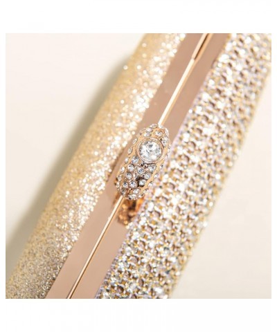 Crystals Evening Clutch Bag for Women Small Shoulder Bags Sparkling Wedding Purses Handbags Evening Bags Formal Gold $18.89 E...