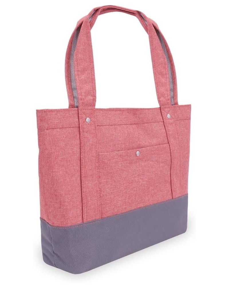 Stylish Tablet Tote Bag, Tan, One Size Coral $13.85 Totes