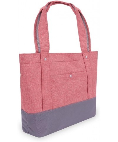 Stylish Tablet Tote Bag, Tan, One Size Coral $13.85 Totes