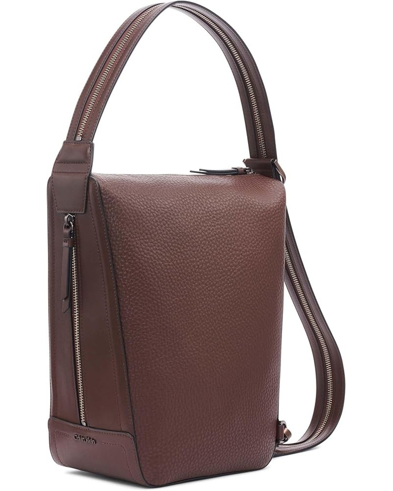 Moss Convertible Sling Backpack & Hobo Shoulder Bag Java $42.00 Backpacks