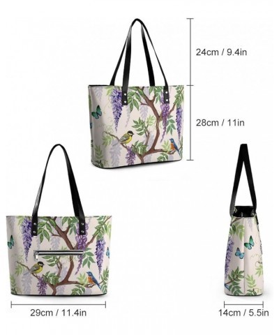 Floral Summer Patternwith Tropical Japanese Flowers Womens Handbag Women's Crossbody Handbags Top Handle Satchel Bags for Lad...