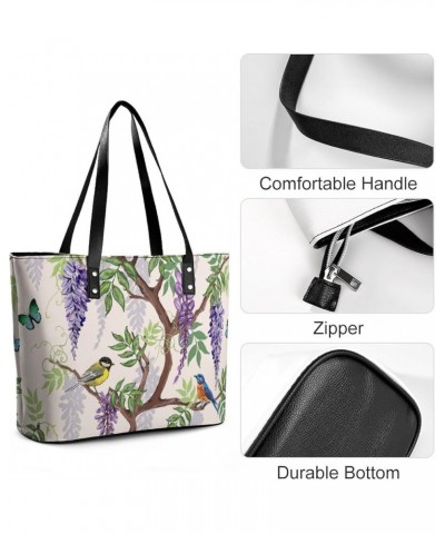 Floral Summer Patternwith Tropical Japanese Flowers Womens Handbag Women's Crossbody Handbags Top Handle Satchel Bags for Lad...