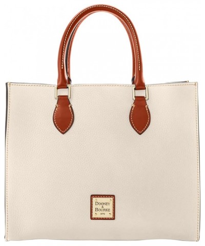 Handbag, Pebble Grain Janine Satchel Bone $46.90 Shoulder Bags