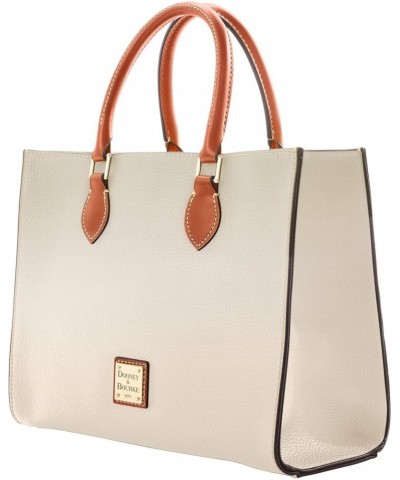 Handbag, Pebble Grain Janine Satchel Bone $46.90 Shoulder Bags