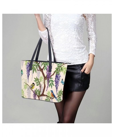 Floral Summer Patternwith Tropical Japanese Flowers Womens Handbag Women's Crossbody Handbags Top Handle Satchel Bags for Lad...