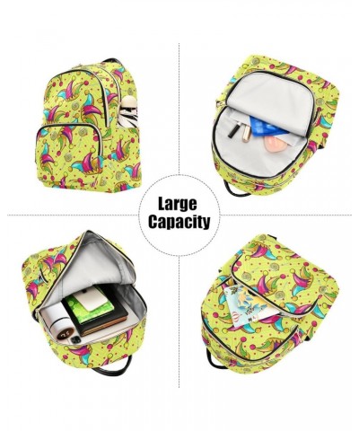 Clown Lollipop Backpack Purse for Women Ladies Fashion Travel MiniShoulder Bags Back Pack Weekend Bag,M Medium $16.80 Backpacks