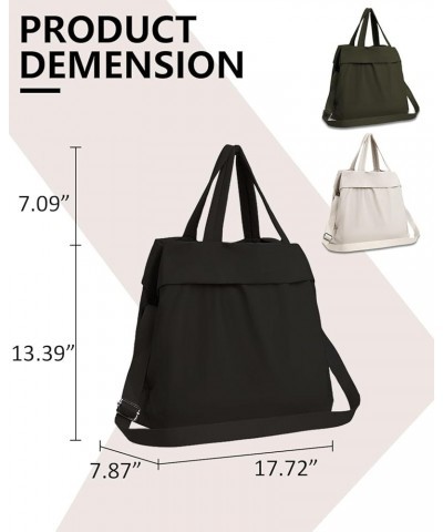 Hobo Crossbody Bag for Women, Work Tote Bags Large Capacity, Womens Shoulder Handbags, Large Gym Bags Black - L $19.71 Totes