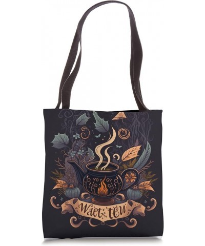 tea time cup morning tea lover cute joyful Tote Bag 16 inches $12.17 Totes