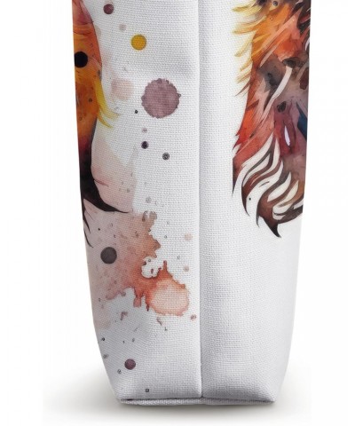 English Setter Dog Colorful Watercolor Dog Tote Bag $15.88 Totes