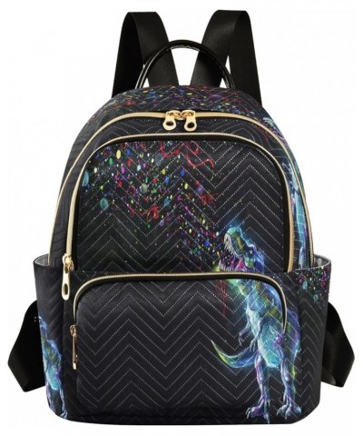 Rainbow Party Sparkles Women Backpack Purse Ladies Fashion Shoulder Bag Daypack Travel Bag 10L Small $20.29 Backpacks