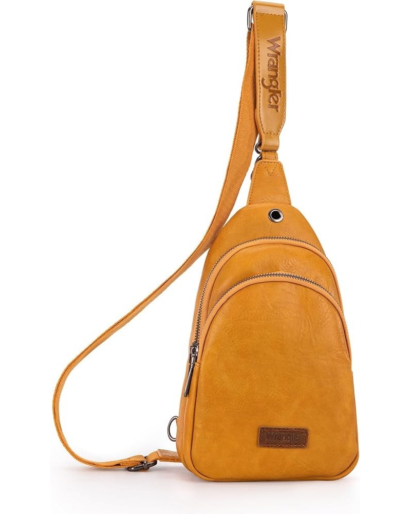 Crossbody Bags for Women Chic Sling Bag and Purses for Women with Adjustable Strap Gift for Women G-yellow $14.40 Crossbody Bags