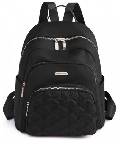 Women's bag backpack women's backpack Oxford cloth bag women's backpack, black, 28 * 12 * 33cm Black 28*12*33cm $20.16 Backpacks