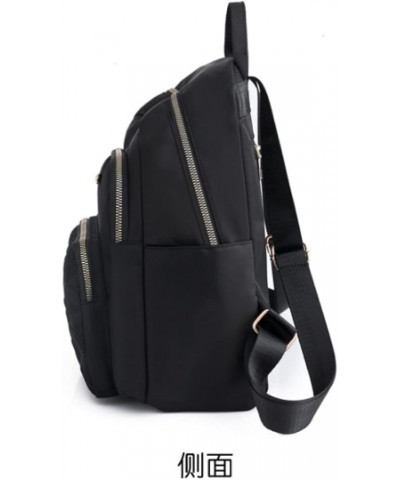 Women's bag backpack women's backpack Oxford cloth bag women's backpack, black, 28 * 12 * 33cm Black 28*12*33cm $20.16 Backpacks