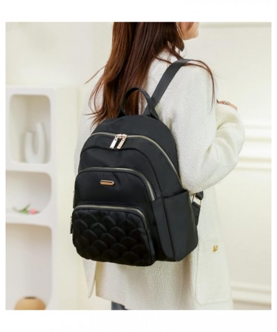 Women's bag backpack women's backpack Oxford cloth bag women's backpack, black, 28 * 12 * 33cm Black 28*12*33cm $20.16 Backpacks