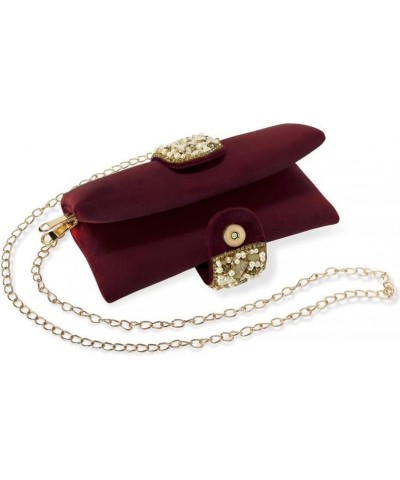 Potli Bag For Women Handmade Evening Wristlet Handbags Stylish Bridal Purse Fashion Maroon 1 $27.26 Evening Bags