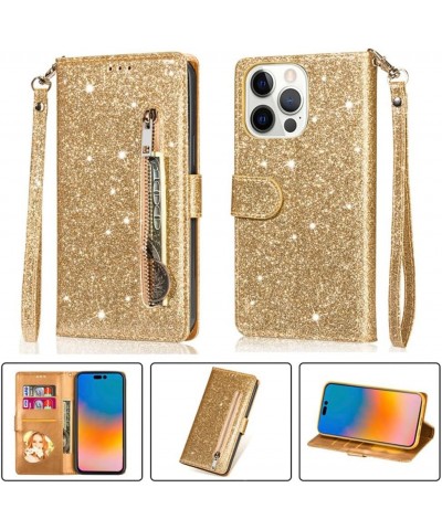 for Google Pixel 6 Magnetic Flip Sparkling Phone Case, Zipper Bag Protective Leather Case Black Pixel 7 Rose $16.55 Others