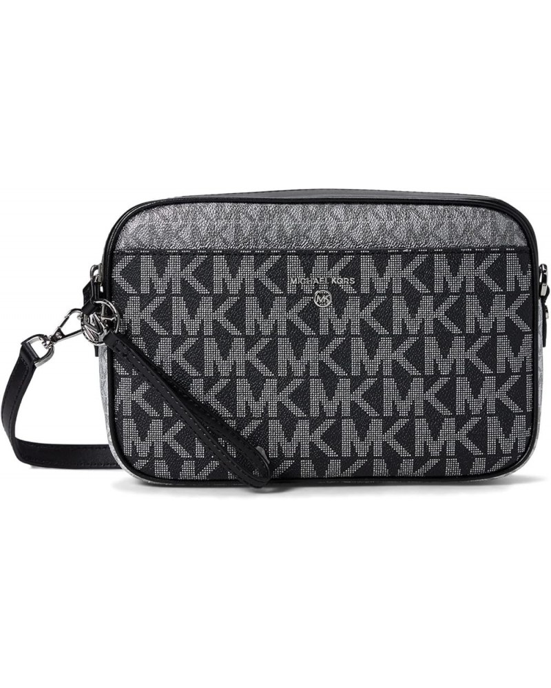 Jet Set Charm Large East/West Camera Crossbody Black Multi $87.29 Crossbody Bags