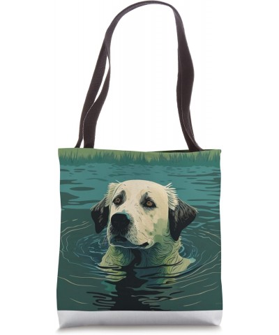 All You Need Is A Dog And A Lake Humor cute animal dog lover Tote Bag $9.91 Totes