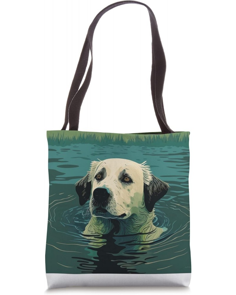 All You Need Is A Dog And A Lake Humor cute animal dog lover Tote Bag $9.91 Totes