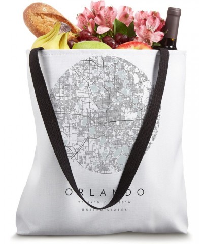 Orlando Florida Coordinates map hometown Tote Bag $10.00 Totes