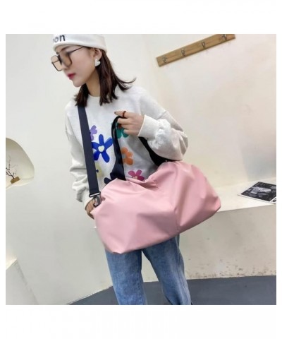 Shoulder Satchel Bags Travel Bags Luggage Large Women's Bag Handbag Classic Solid Color Bag Handbags for Women Purple $39.67 ...