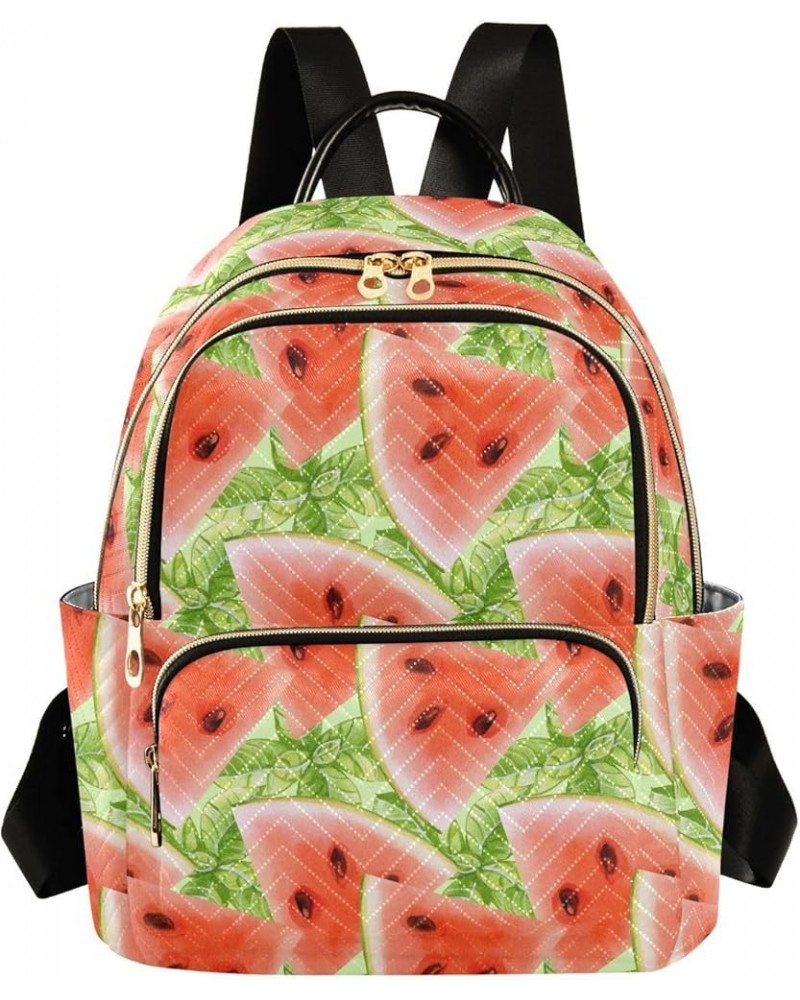 Watermelon Backpack Purse for Women Anti-theft Small Fashion Travel Backpack HandBag Back Pack Lady Gifts,M Medium $18.19 Bac...